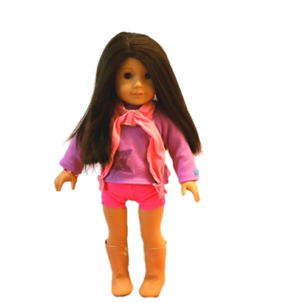 American Girl Doll JLY # 42 on her outfit